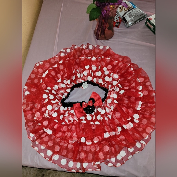 Disney Minnie mouse tutu elastic waist skirt - Picture 5 of 7